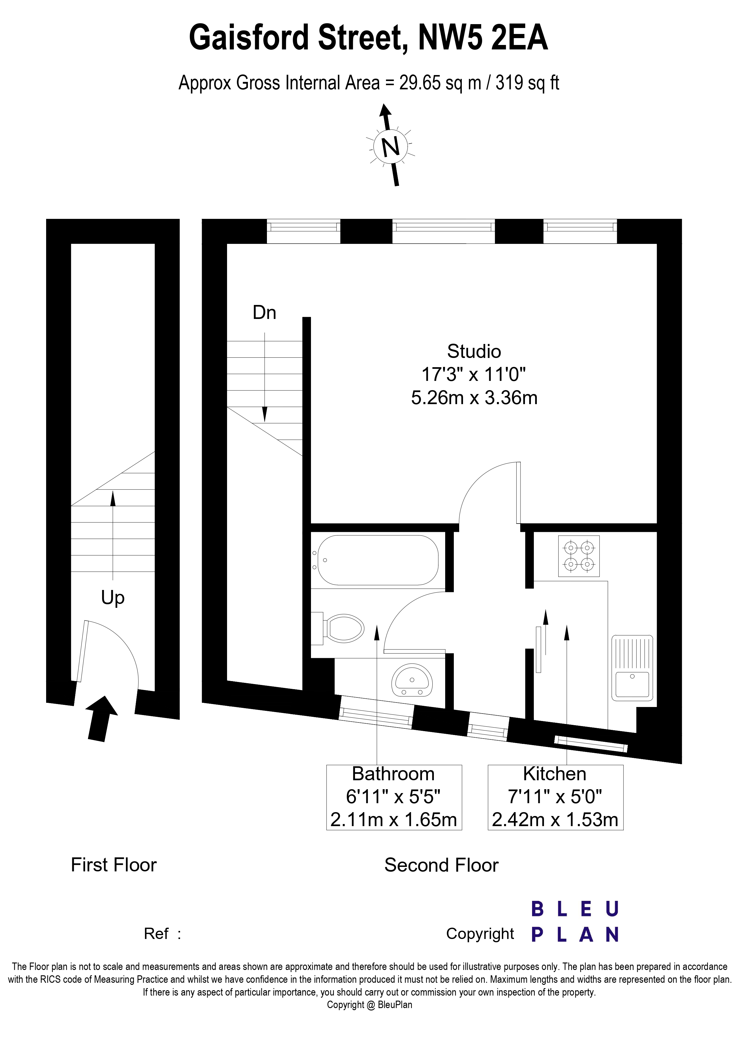 Gaisford Street floorplan
